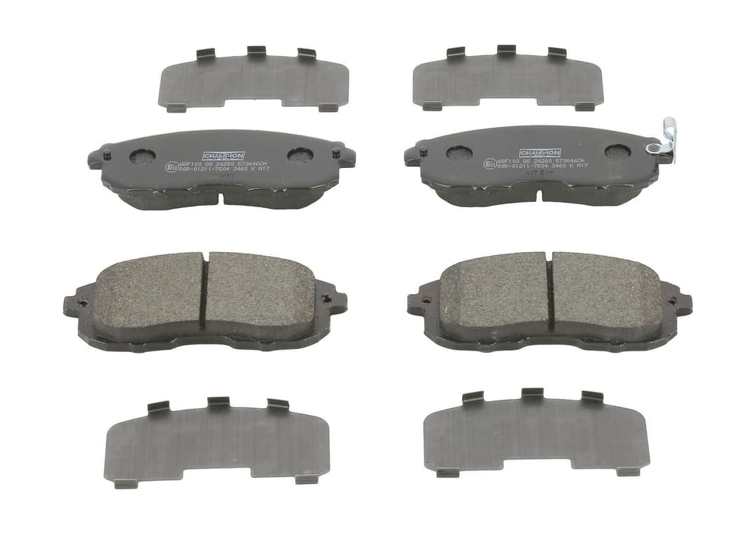 set placute frana,frana disc CHAMPION 573646CH