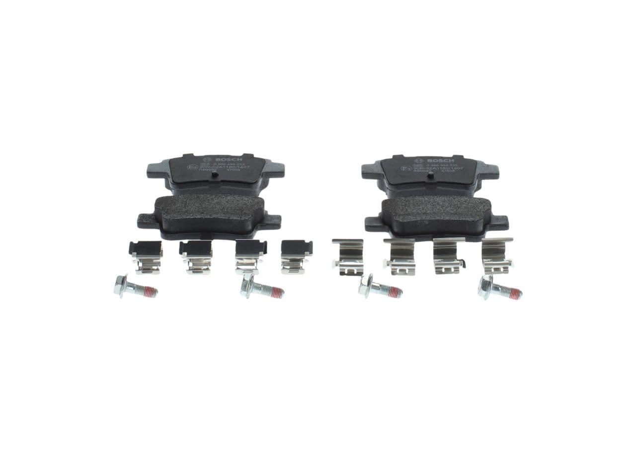 set placute frana,frana disc BOSCH 0 986 494 222