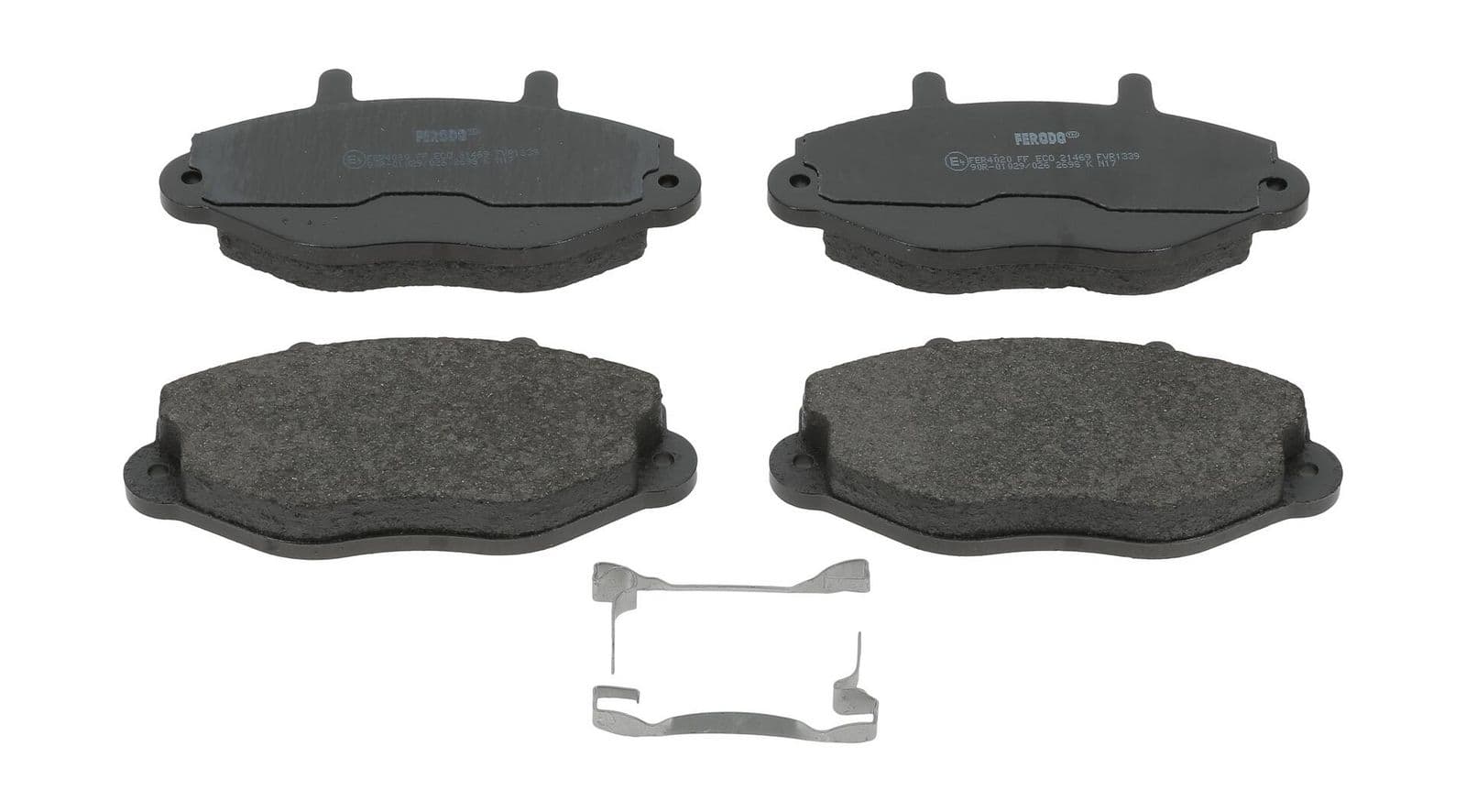 set placute frana,frana disc FERODO PREMIER ECO FRICTION FVR1339