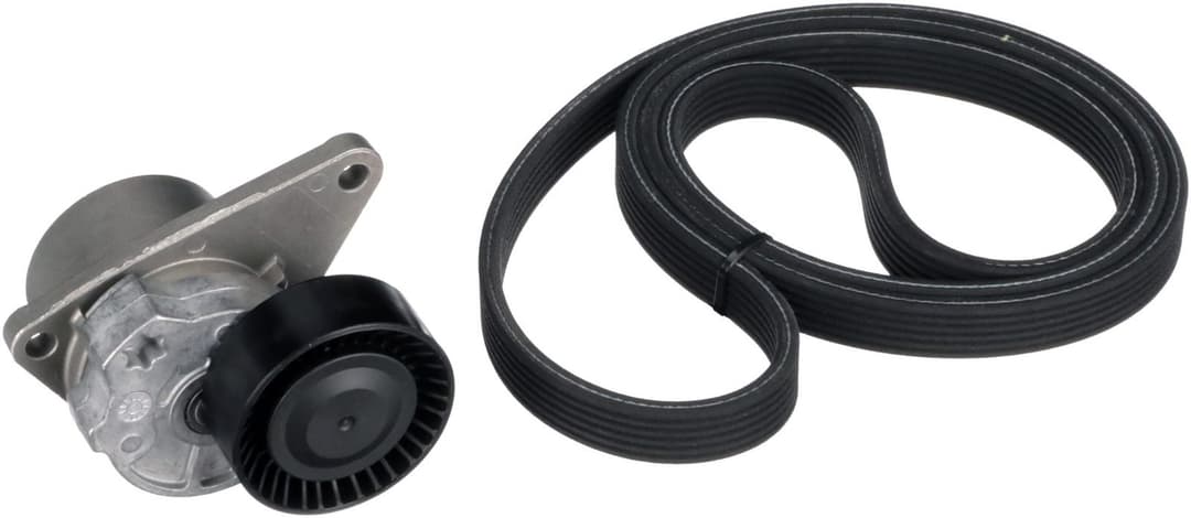Set curea transmisie cu caneluri GATES Micro-V® K036DPK1838