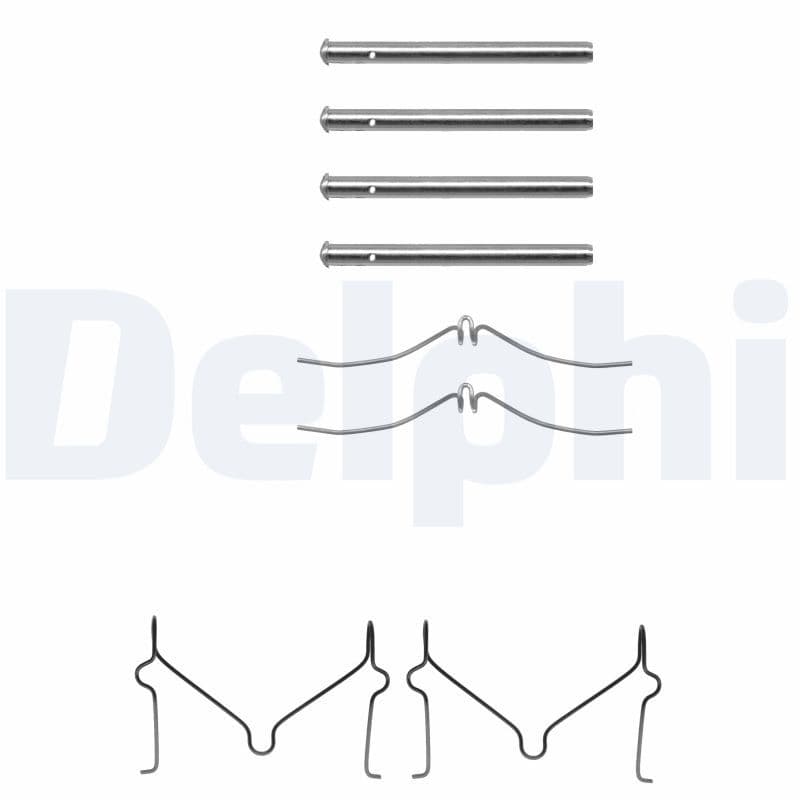 Set accesorii, placute frana DELPHI LX0143