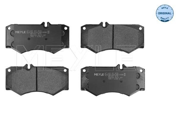 set placute frana,frana disc MEYLE -ORIGINAL: True to OE. 025 207 8418