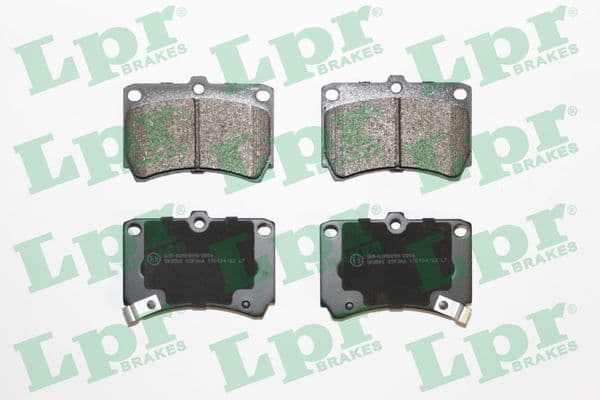 set placute frana,frana disc LPR 05P366