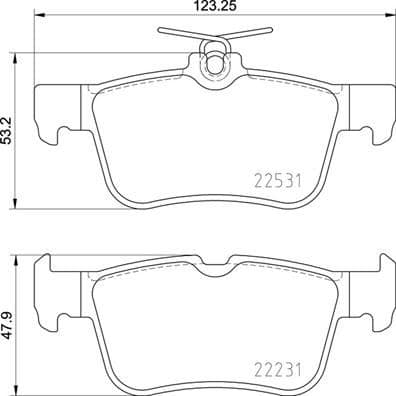 set placute frana,frana disc BREMBO PRIME LINE P 24 175