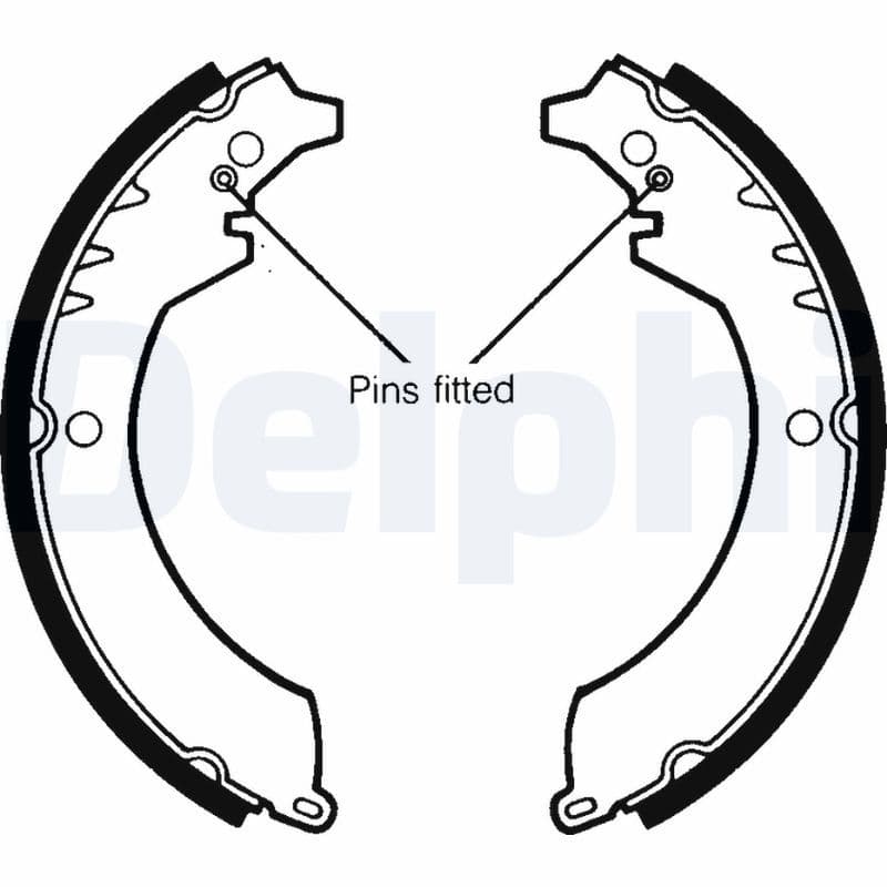 Set saboti frana DELPHI LS1359