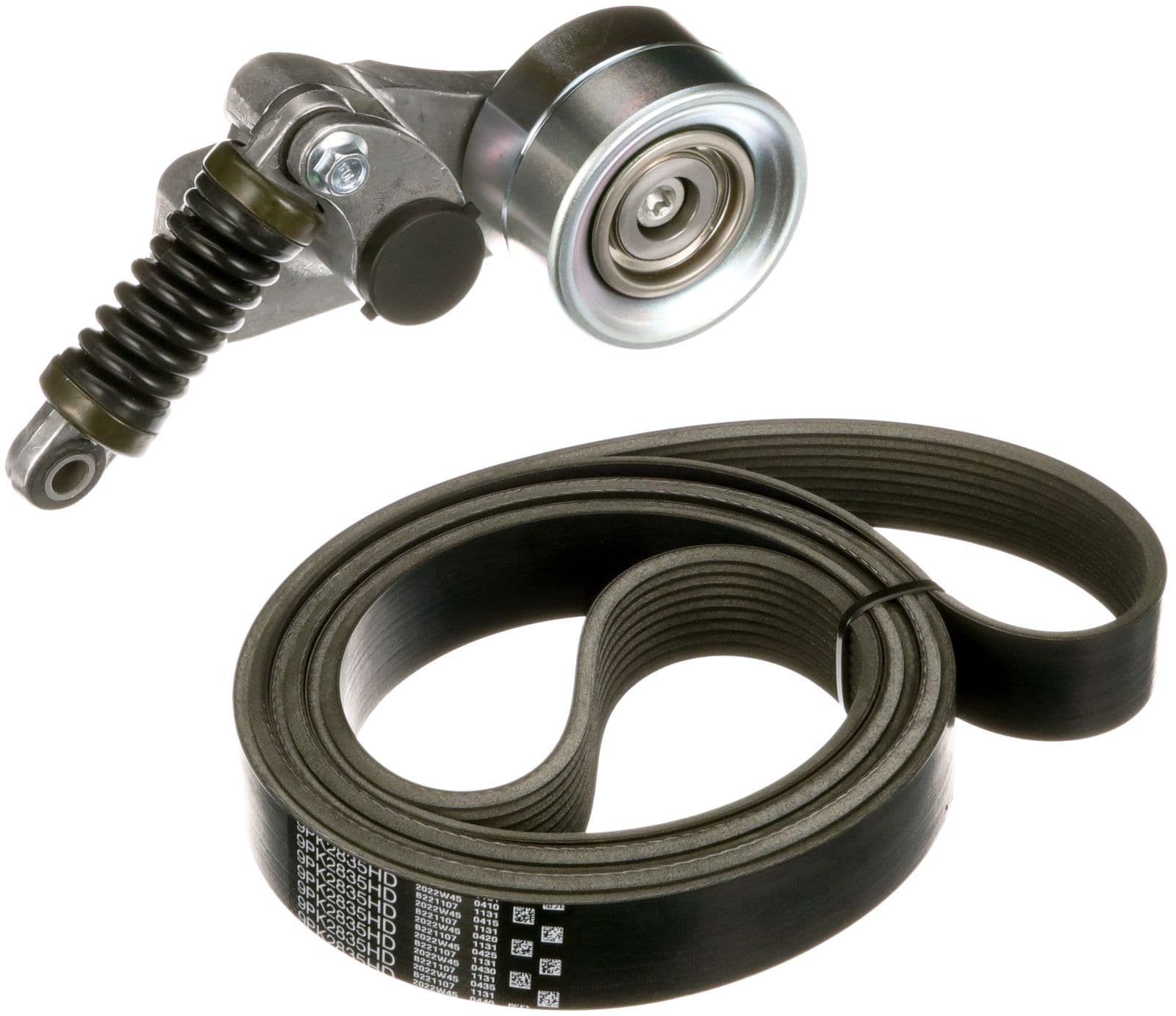 Set curea transmisie cu caneluri GATES FleetRunner™ Micro-V® K029PK2835HD