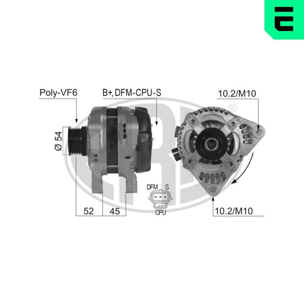 Generator / Alternator ERA 210358A