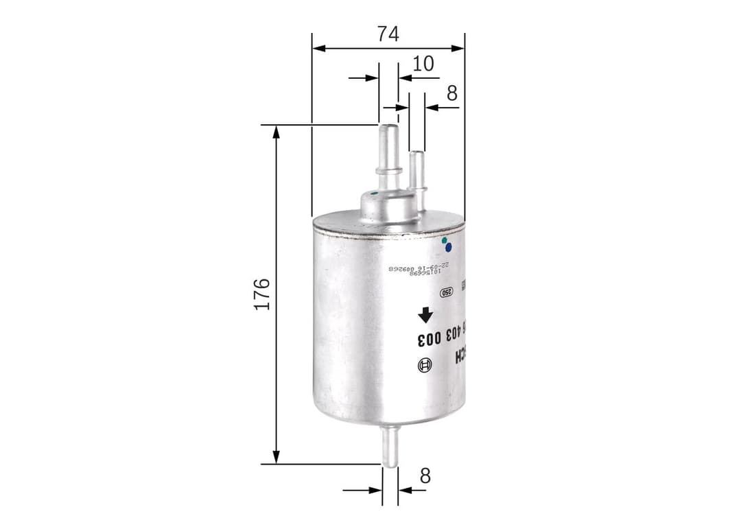 filtru combustibil BOSCH F 026 403 003