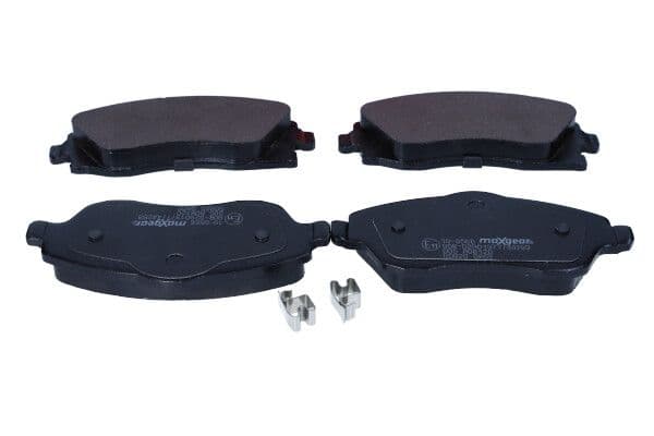 set placute frana,frana disc MAXGEAR 19-0566