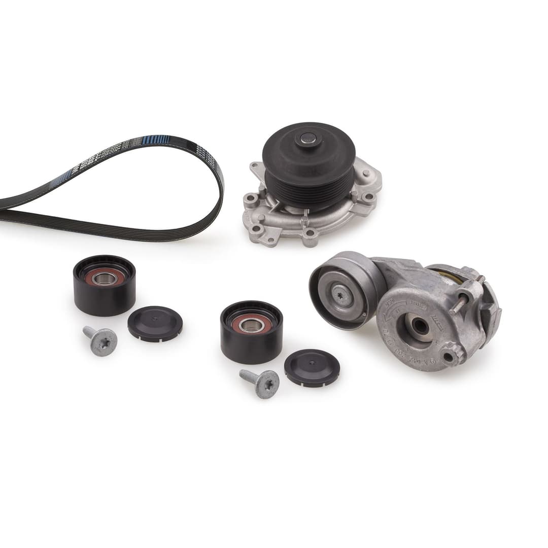 Pompa apa + Set curea transmisie cu caneluri GATES Micro-V® KP17PK2035-2