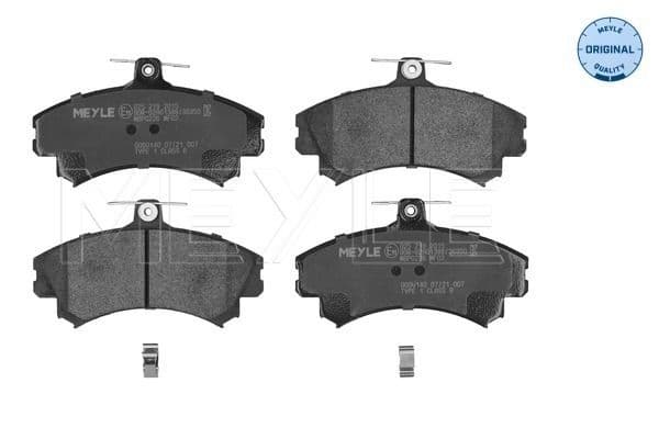 set placute frana,frana disc MEYLE -ORIGINAL: True to OE. 025 219 2015
