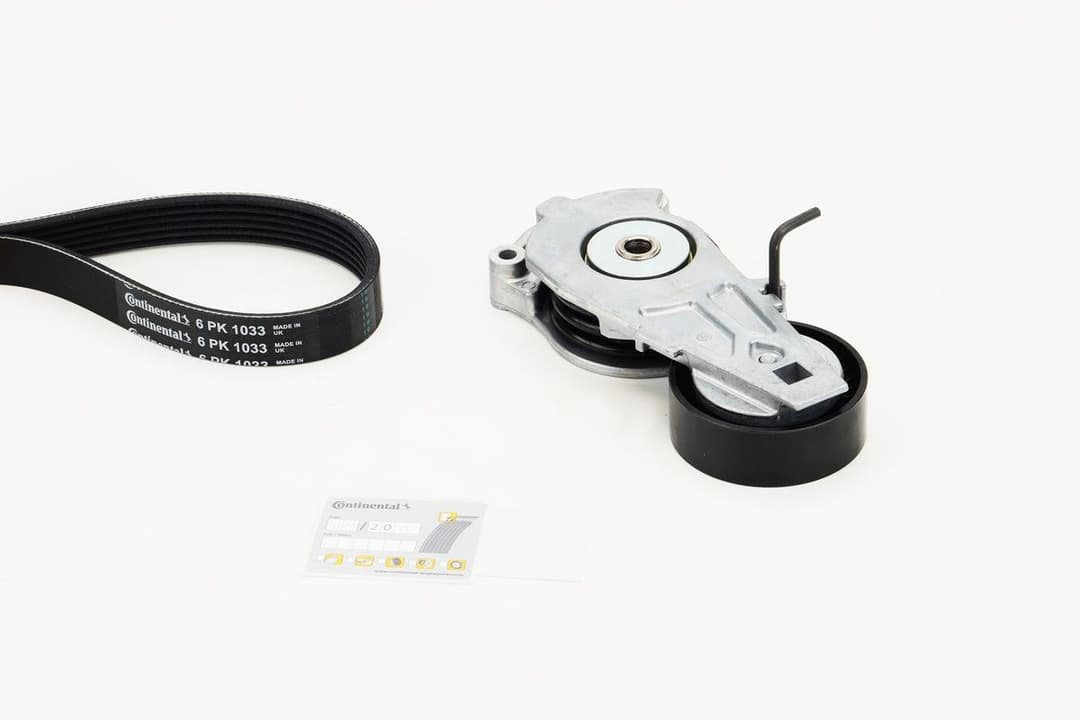 Set curea transmisie cu caneluri CONTINENTAL CTAM 6PK1033K2