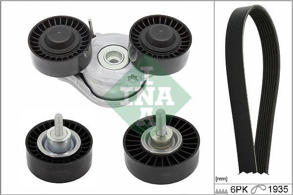 Set curea transmisie cu caneluri Schaeffler INA 529 0426 10