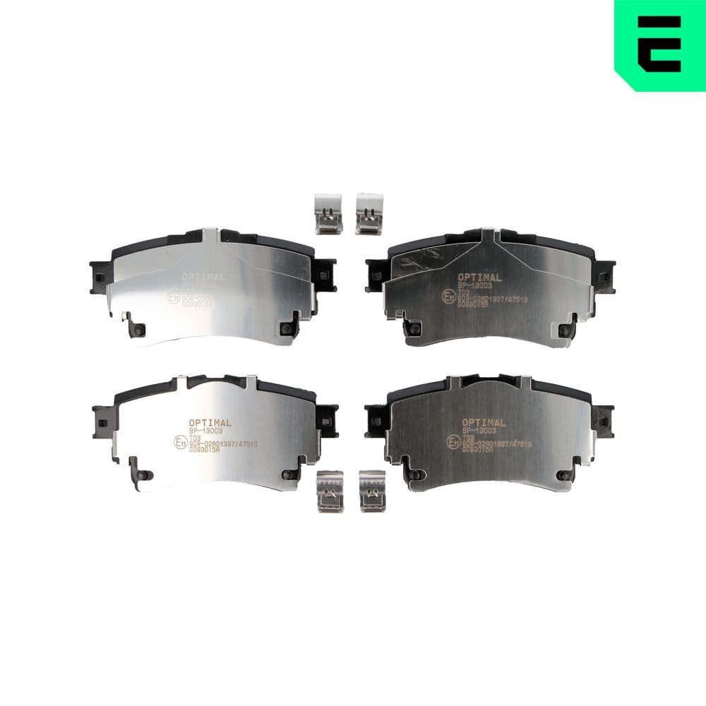 set placute frana,frana disc OPTIMAL BP-13003