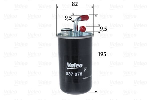 filtru combustibil VALEO 587078