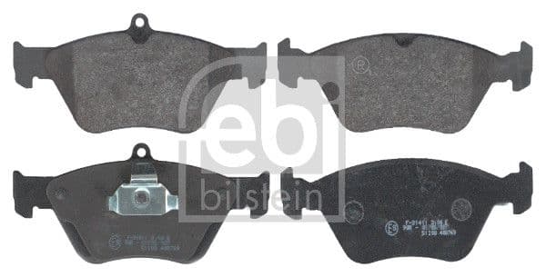 set placute frana,frana disc FEBI BILSTEIN 16234