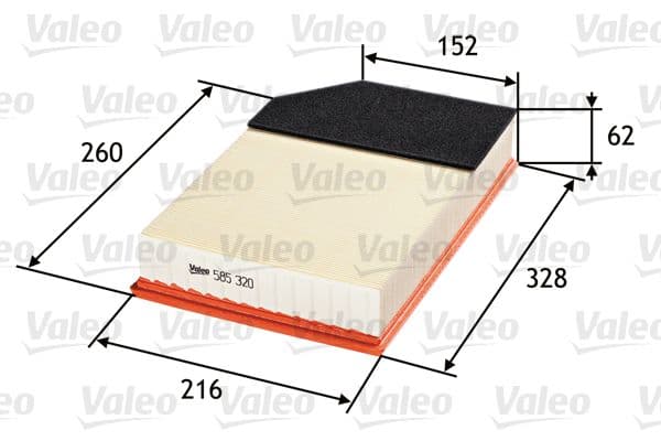 Filtru aer VALEO 585320