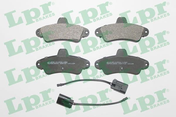 set placute frana,frana disc LPR 05P716