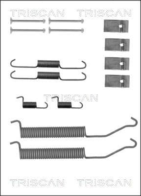 Set accesorii, sabot de frana TRISCAN 8105 102609