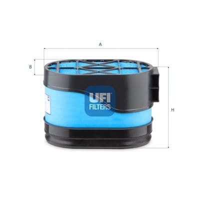 Filtru aer UFI 27.J93.00