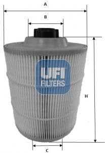 Filtru aer UFI 27.A00.00