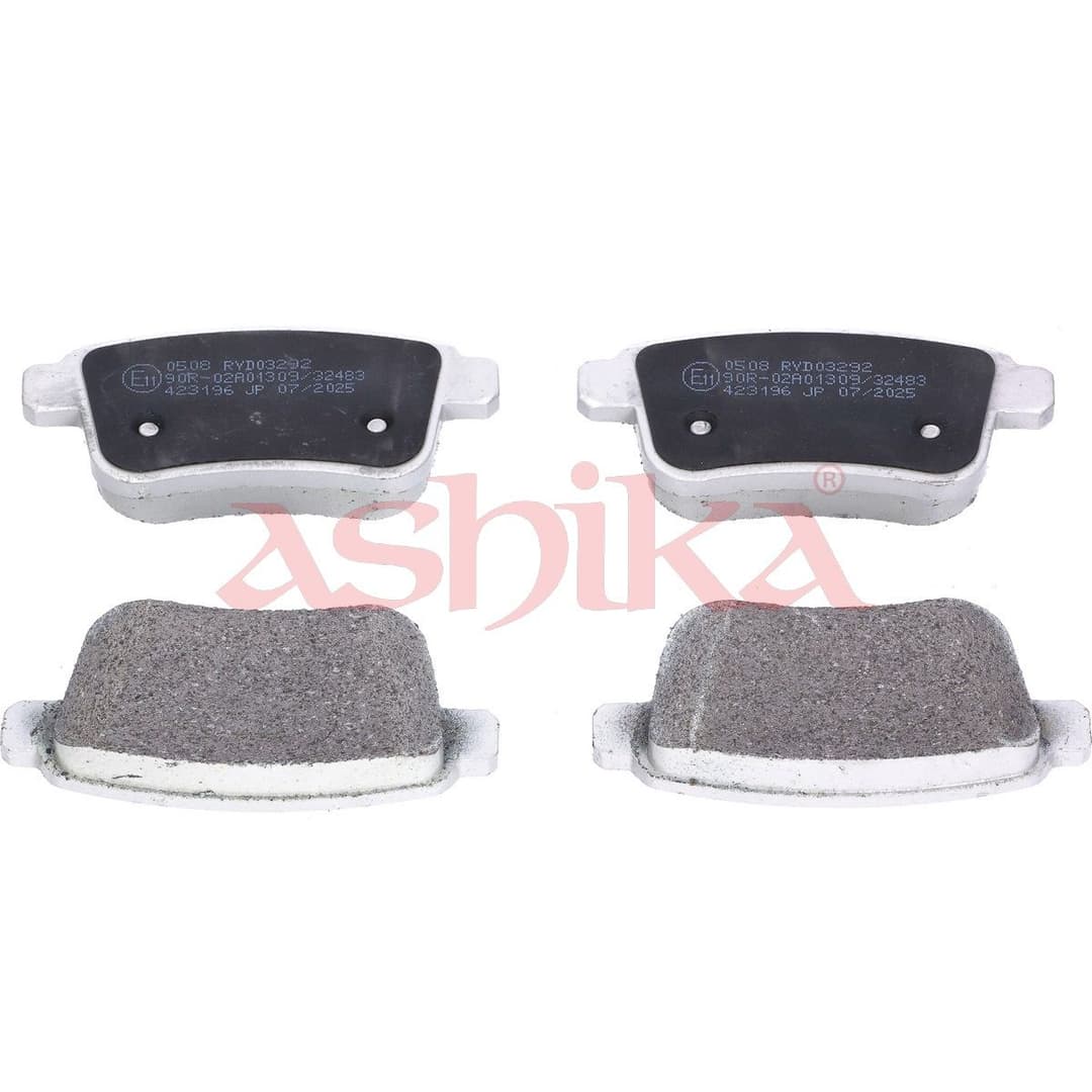 set placute frana,frana disc ASHIKA 51-00-0508