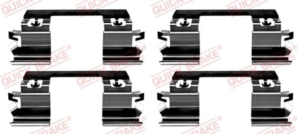 Set accesorii, placute frana QUICK BRAKE 109-1234