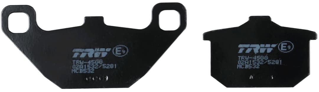 set placute frana,frana disc TRW MCB532