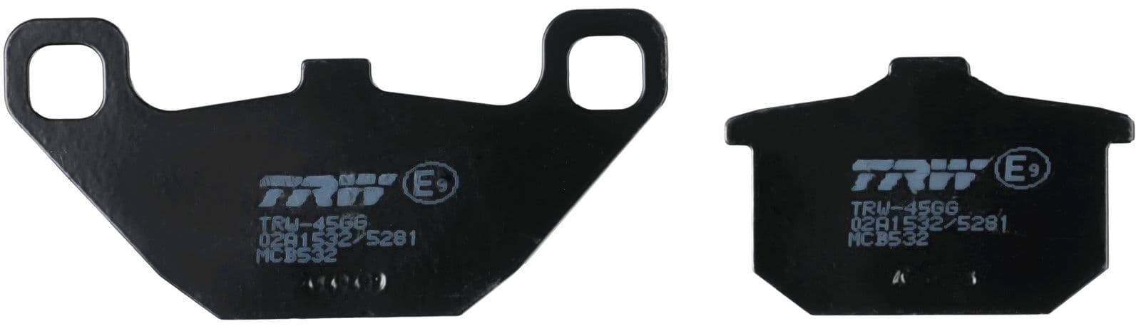 set placute frana,frana disc TRW MCB532