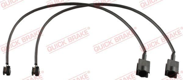 senzor de avertizare,uzura placute de frana QUICK BRAKE WS 0433 A