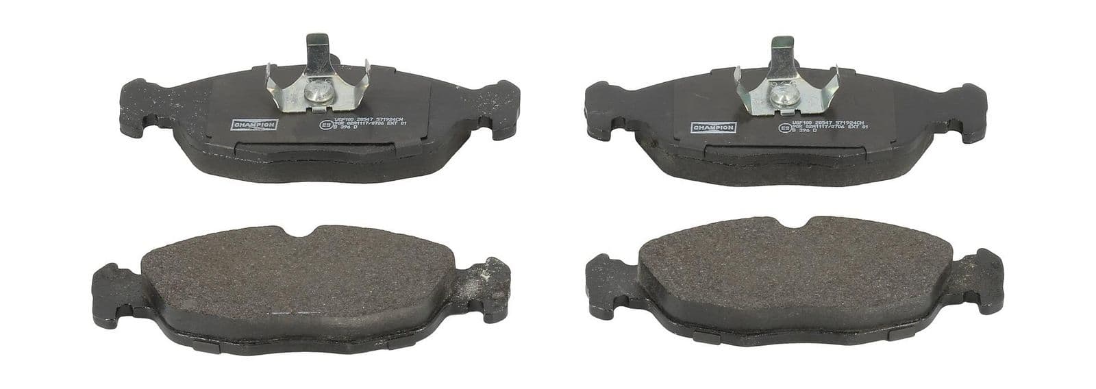 set placute frana,frana disc CHAMPION 571924CH