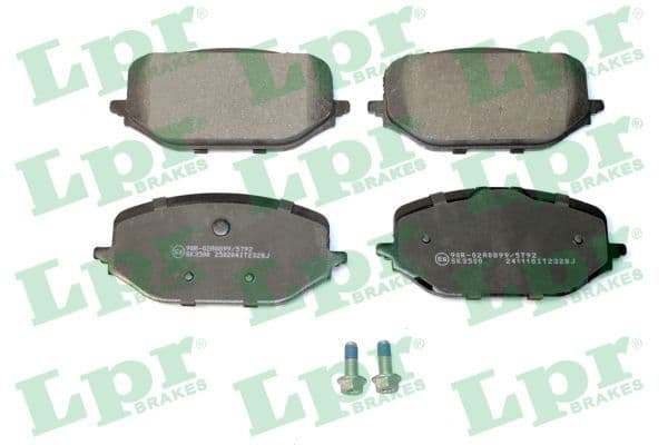 set placute frana,frana disc LPR 05P2328