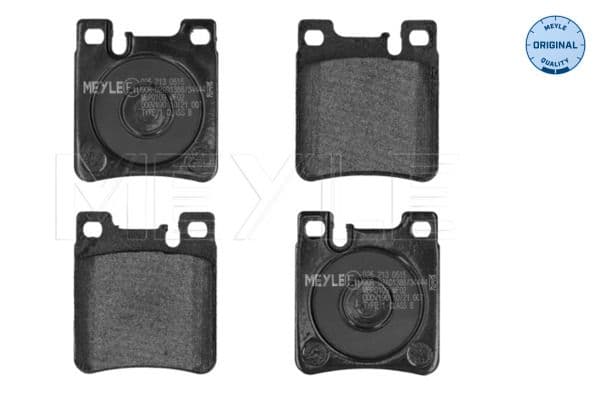 set placute frana,frana disc MEYLE -ORIGINAL: True to OE. 025 213 0515