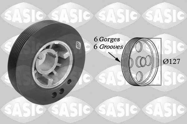 Fulie curea, arbore cotit SASIC 5150H60