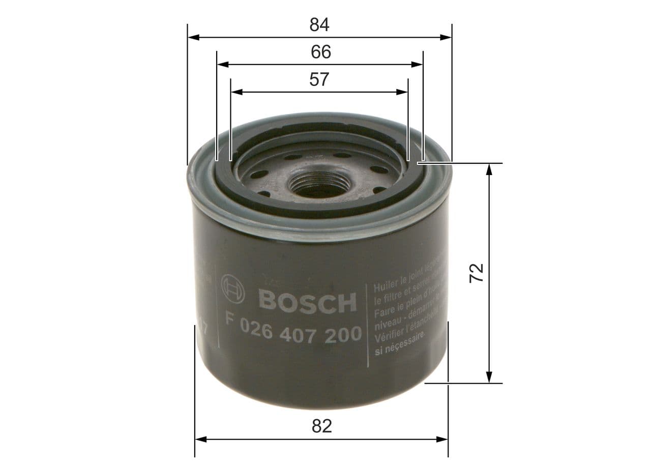 Filtru ulei BOSCH F 026 407 200
