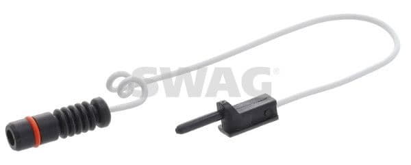 senzor de avertizare,uzura placute de frana SWAG 10 91 2387