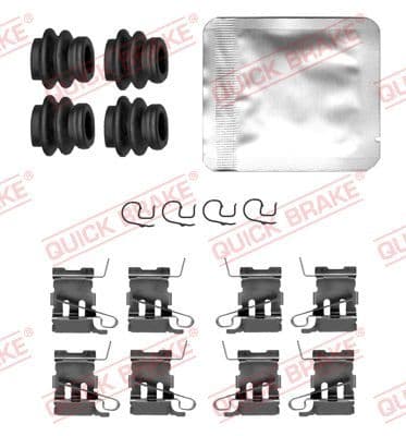 Set accesorii, placute frana QUICK BRAKE 109-0182
