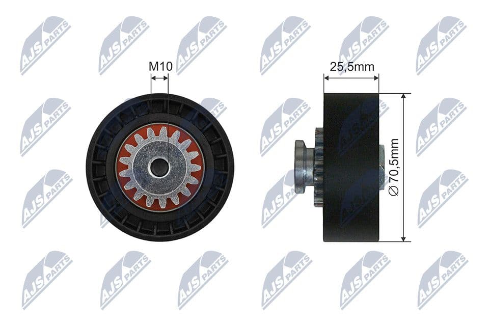 rola intinzator,curea transmisie NTY RNK-RE-036