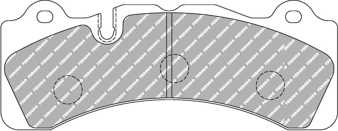 set placute frana,frana disc FERODO FRP3099H