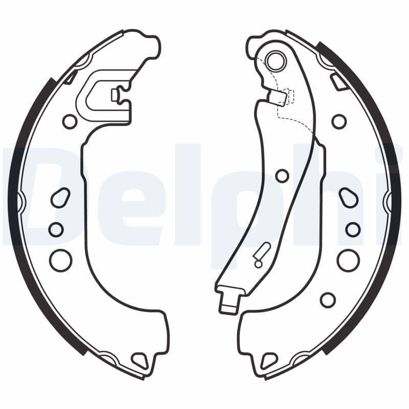 Set saboti frana DELPHI LS2149
