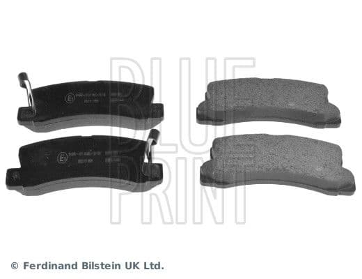 set placute frana,frana disc BLUE PRINT ADT34284
