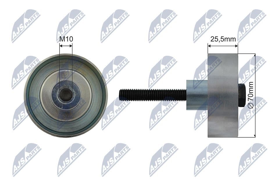 rola intinzator,curea transmisie NTY RNK-PL-040