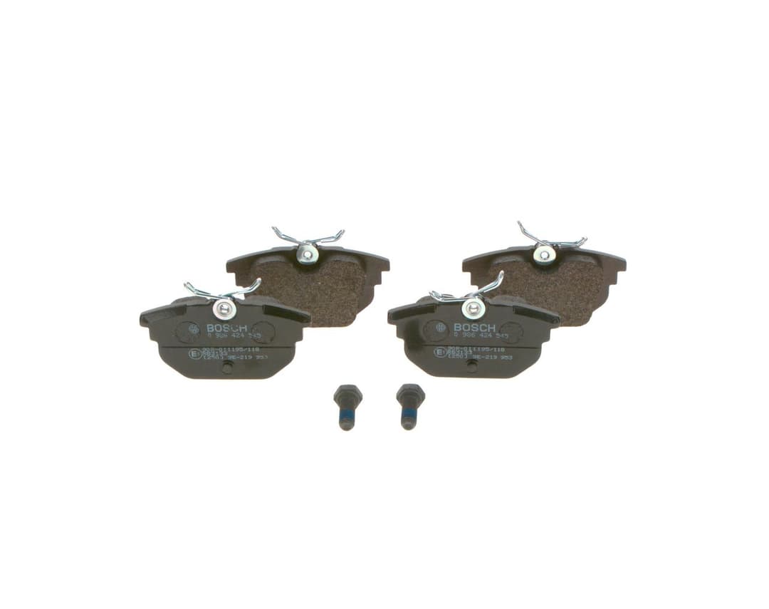 set placute frana,frana disc BOSCH 0 986 424 545