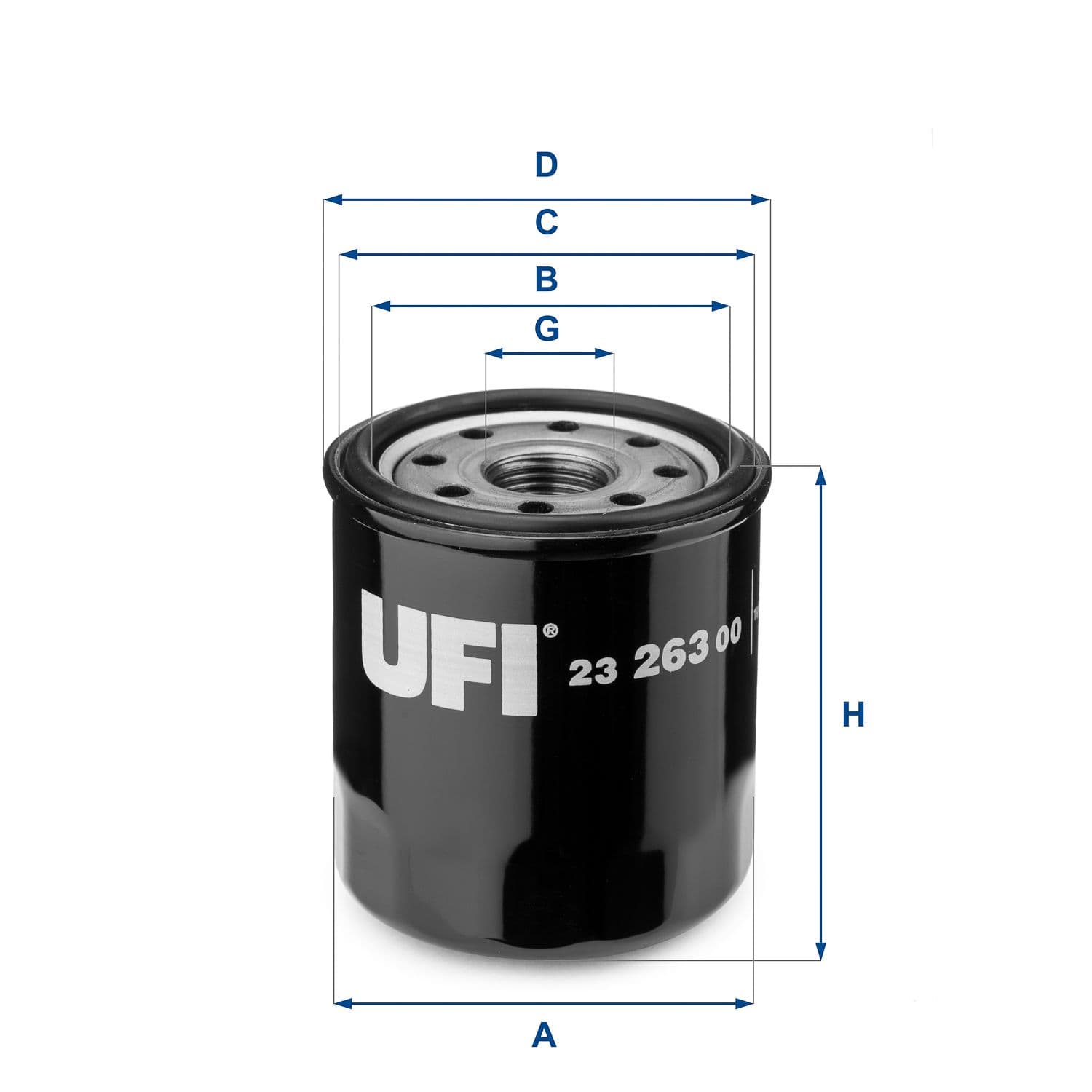 Filtru ulei UFI 23.263.00