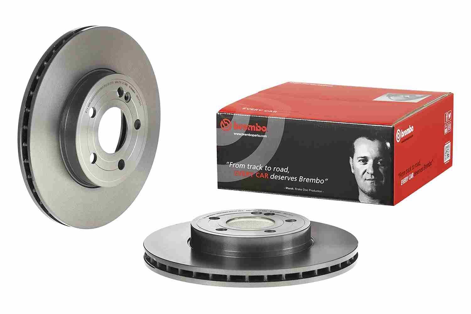 Disc frana BREMBO PRIME LINE - UV Coated 09.D772.11