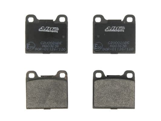 set placute frana,frana disc ABE C2V002ABE