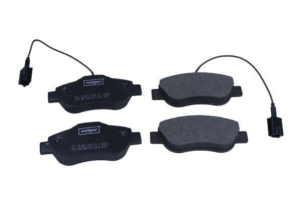 set placute frana,frana disc MAXGEAR 19-3673