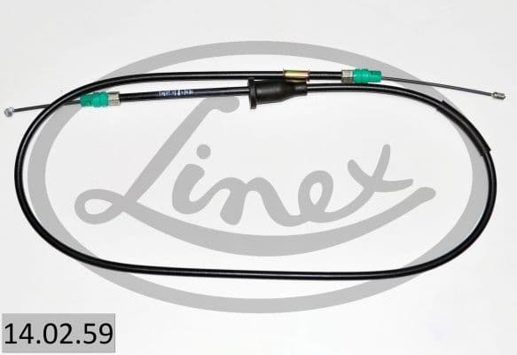 Cablu, frana de parcare LINEX 14.02.59