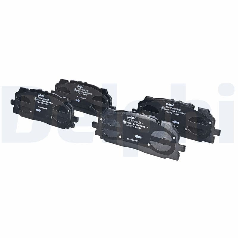 set placute frana,frana disc DELPHI LP3272