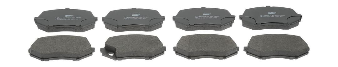 set placute frana,frana disc FERODO PREMIER ECO FRICTION FVR4253